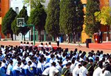 开学典礼现场